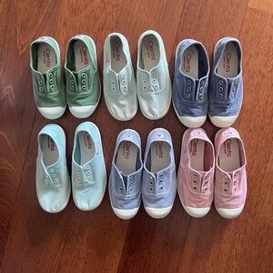 Lot of 6 Pairs of Cienta Shoes-size 29-31 (Toddler 11-13)/Spanish Keds